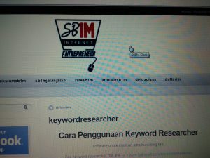 Materi Kursus Bisnis Internet SB1M Keyword Researcher