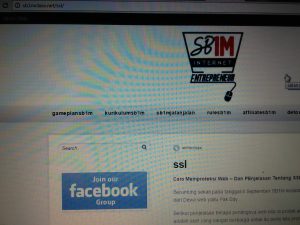 Materi Sekolah Bisnis Online SB1M SSL