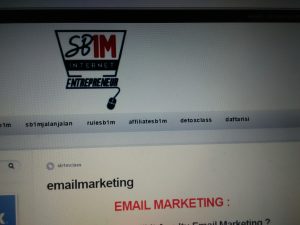 Materi Kursus Internet Marketing SB1M Email Marketing