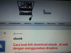 Materi Sekolah Bisnis Online SB1M ebook