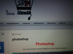 Materi Kursus Bisnis Online SB1M Photoshop