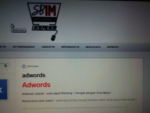 Materi Kursus Internet Marketing SB1M Adwords