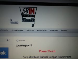 Materi Pelatihan Bisnis Internet SB1M PowerPoint