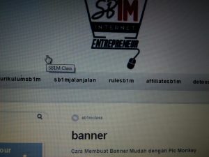 Materi Sekolah Bisnis Internet SB1M Banner