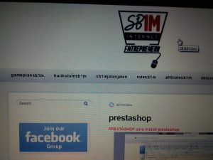 Materi Sekolah Bisnis Online SB1M PrestaShop