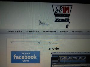 Materi Training Bisnis Online SB1M iMovie