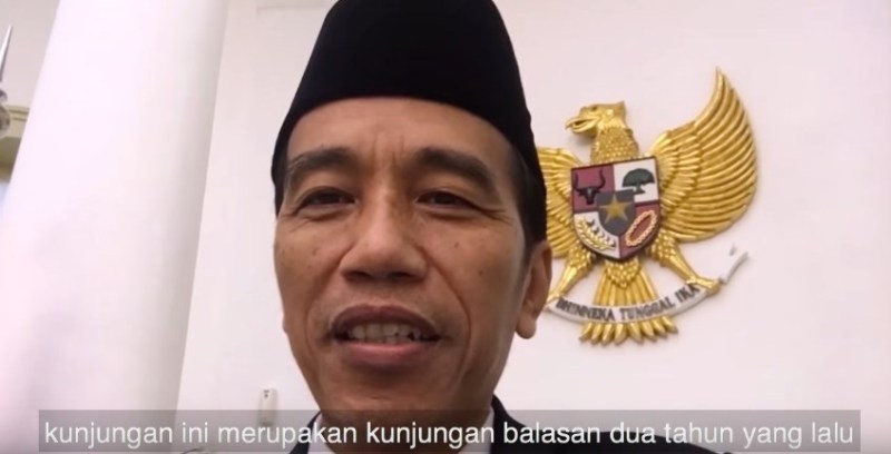 Inilah Vlog Presiden Jokowi Bersama Raja Salman