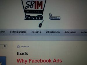Materi Seminar Bisnis Internet SB1M FB Ads