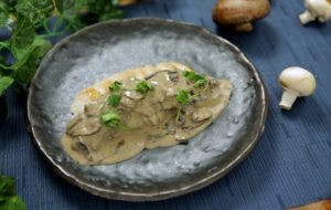 Resep Grilled Chicken With Raspberry Mushroom Sauce