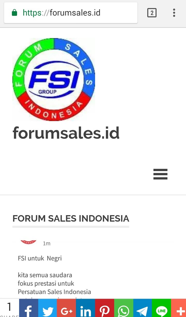 Business & Development Forum Sales Indonesia (Nasional)