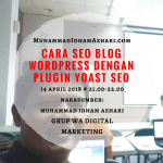 Cara SEO Blog WordPress Dengan Plugin Yoast SEO Melalui Grup WA Digital Marketing