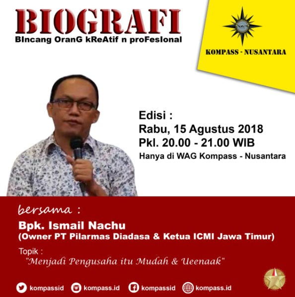 Program Biografi KOMPASS Nusantara 15 Agustus 2018