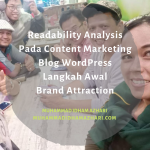 Readability Analysis Pada Content Marketing Blog WordPress Langkah Awal Brand Attraction