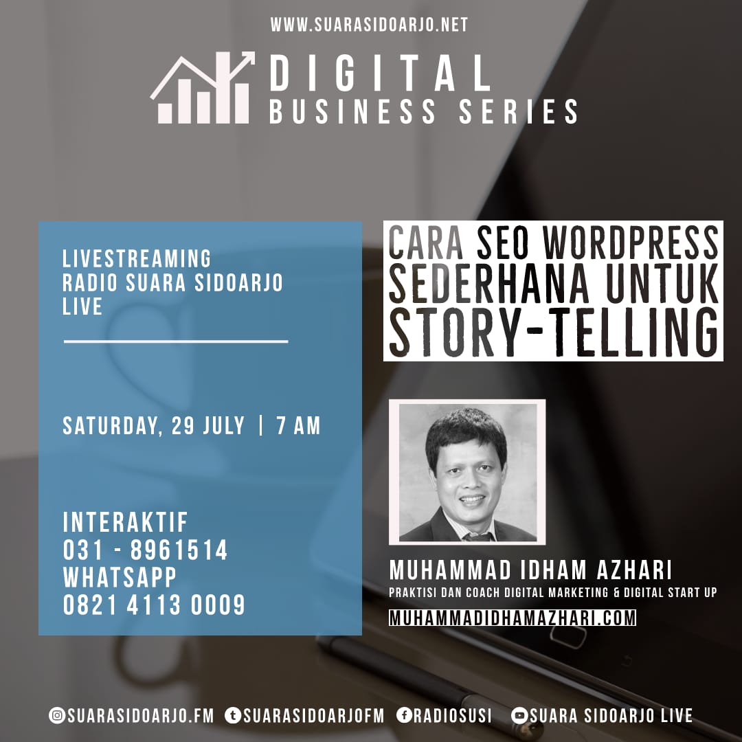 Cara SEO WordPress Sederhana untuk STORY-TELLING by Muhammad Idham Azhari
