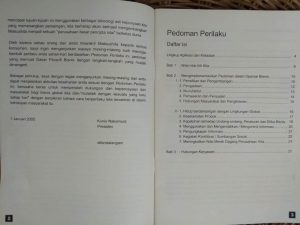 Pedoman Perilaku Kelompok Matsushita Sebagai Salah Satu Basis CHANGE MANAGEMENT 02 by Muhammad Idham Azhari