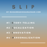SLIP – STORYTELLING LOCALIZATION INNOVATION PERSONALIZATION