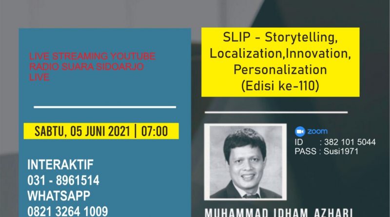 SLIP - Storytelling Localization Innovation Personalization Via SUARA SIDOARJO