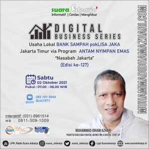 Usaha Lokal BANK SAMPAH pokLISA JAKA Jakarta Timur via Program ANTAM NYIMPAN EMAS [Nasabah Jakarta] by Muhammad Idham Azhari