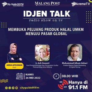 Membuka Peluang Produk Halal UMKM Menuju Pasar Global City Guide 911FM Arema Media Groupnby Muhammad Idham Azhari